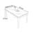 Rectangular small-sized dining table-2065368507
