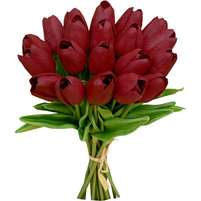 20Pcs Artificial Tulip Silk Fake Flowers