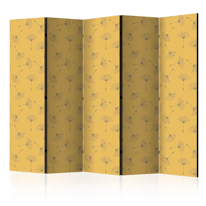 225 cm W x 172 cm H 5 - Panel Folding Room Divider