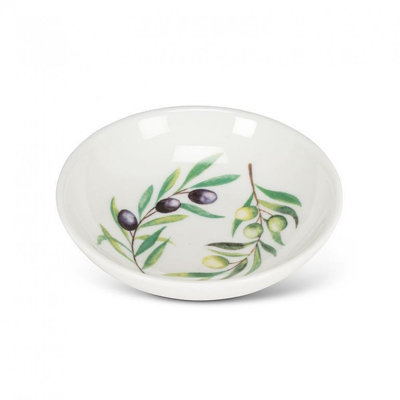 Small With Olive Branch Dish