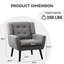 Bolanle 30" W Tufted Wide Back Accent Armchair-1512096708