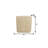 24" Natural Solid Wood One Drawer Nightstand