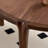 Black walnut round end table-107124058