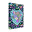 Art mural sur toile tendue - "Love Hearts" de Noemi Ibarz pour décoration de salon, de chambre à coucher ou de bureau - 12 x 19