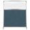 Hush Screen Office Partition - Clear Fluted Window