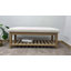 Polyester Upholstered Storage Bench-305538619