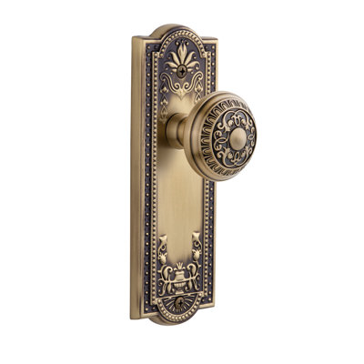 Grandeur Parthenon Plate Single Dummy with Windsor Door Knob