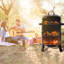 Braisière en acier noir - Option barbecue et four à barbecue de jardin pour des plats toujours tendres et délicieux