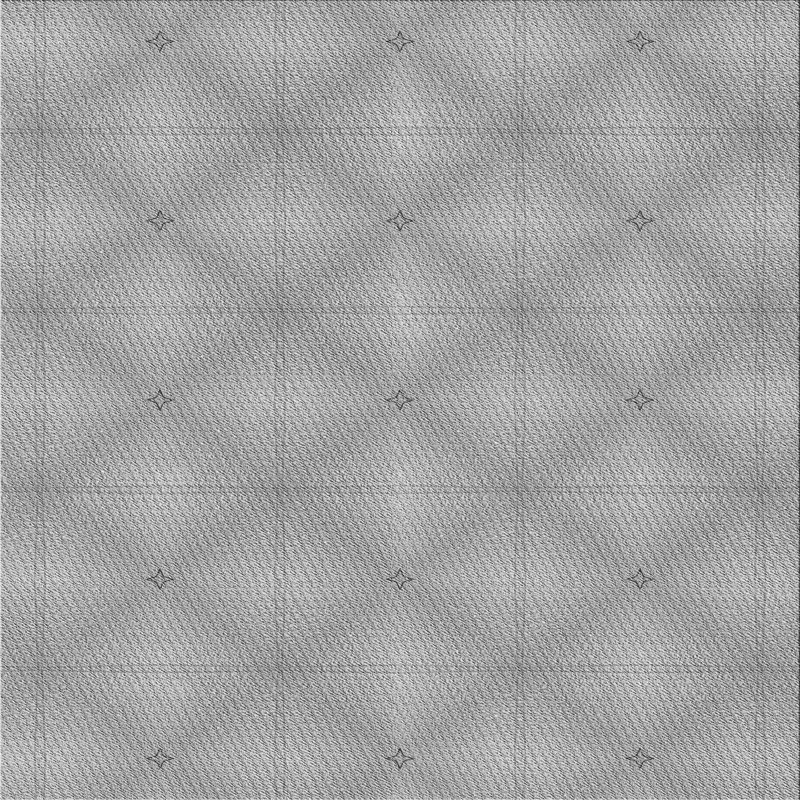 Tapis gris/zone noire à motifs, Carré 5 pi