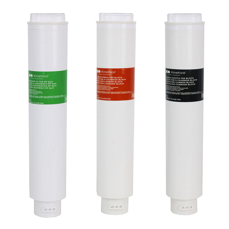 Kinetico K10 1 Year Replacement Filter Set (PPF, CTO & CTO)