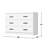 Barstis 6 Drawers Dresser Spacious Drawers-989259975