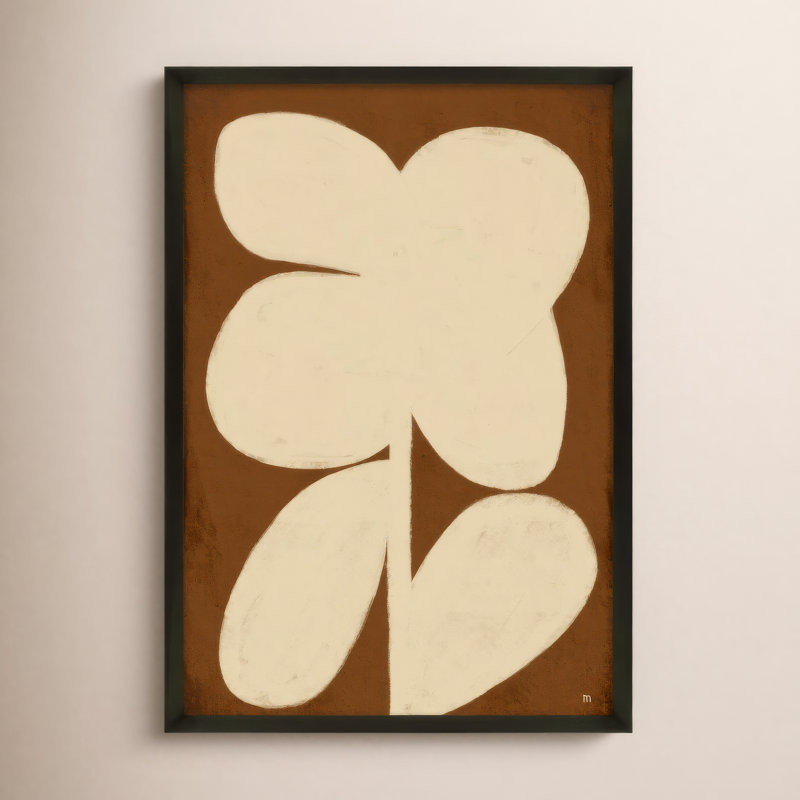 " Flower 2 " by StudioM, Black Framed, 38" H x 26.5" W