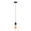 Blatteis 2 - Light Black Single Pendant-2104074159