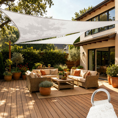 Toile d'ombrage 200 UV Triangle