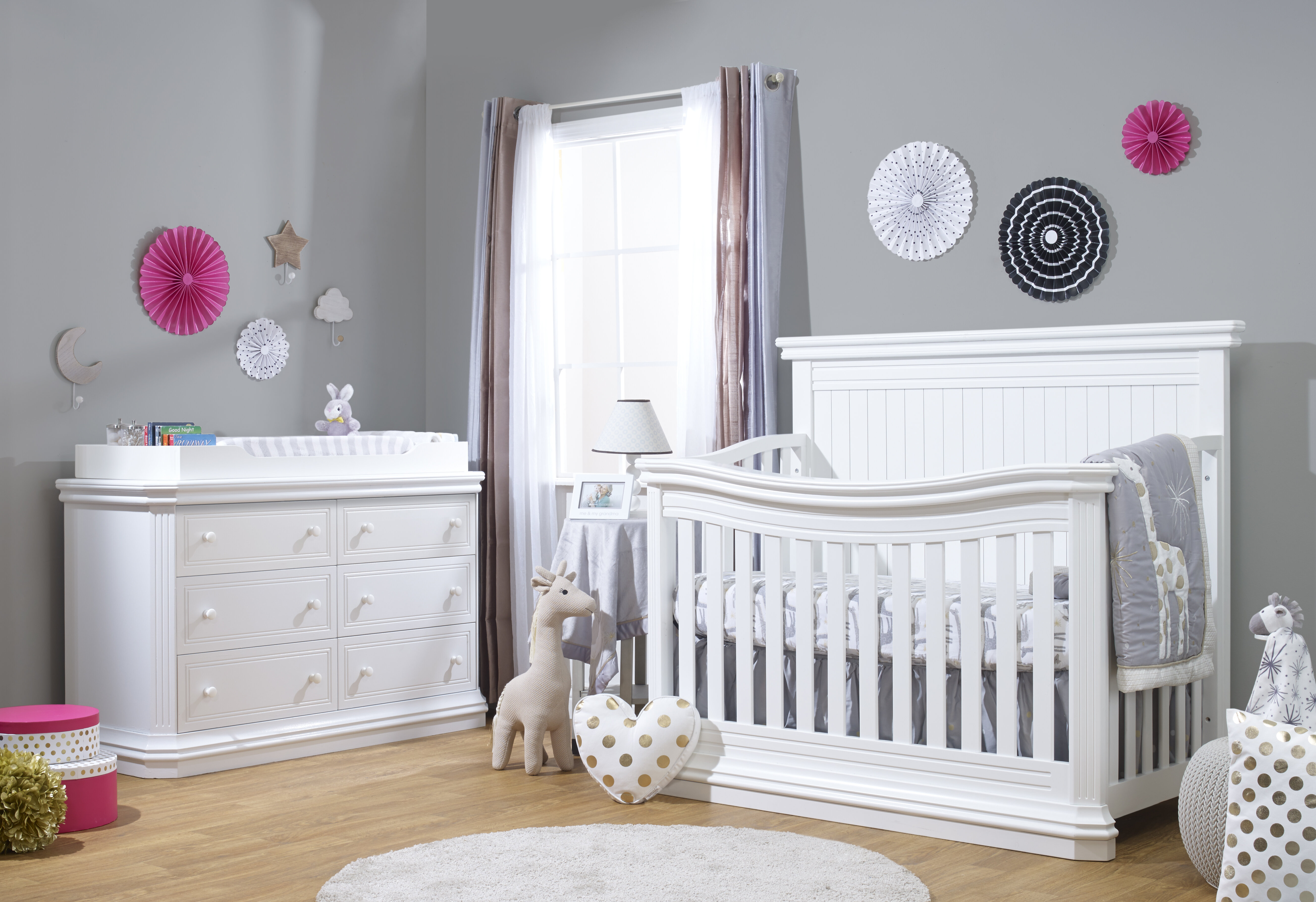 Complete nursery outlet furniture set