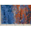 Tapis abstrait ivoire / bleu / rouge Makela-27814303