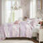 Ensembles de literie à motif floral rétro, édredon en polyester, style romantique pour la maison