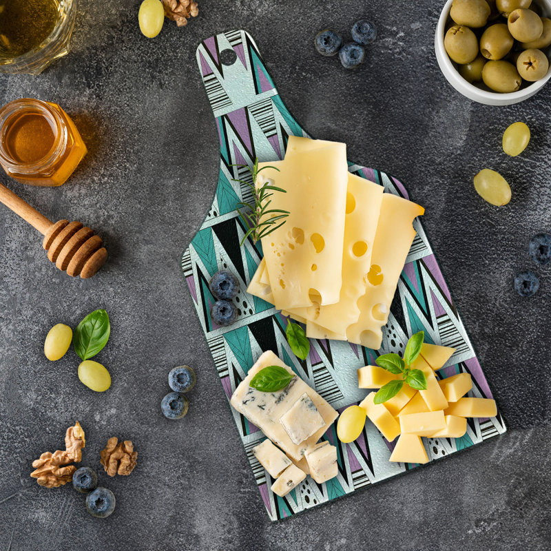 Planche à découper en verre trempé Ambesonne