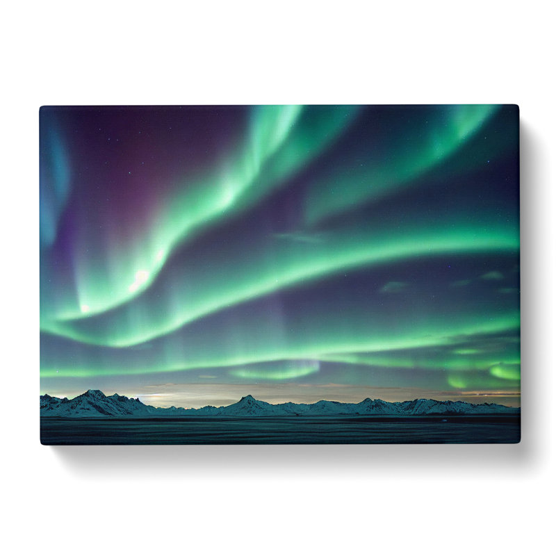 Desirable Northern Lights - Wrapped Canvas, 40cm H x 60cm W x 3cm D
