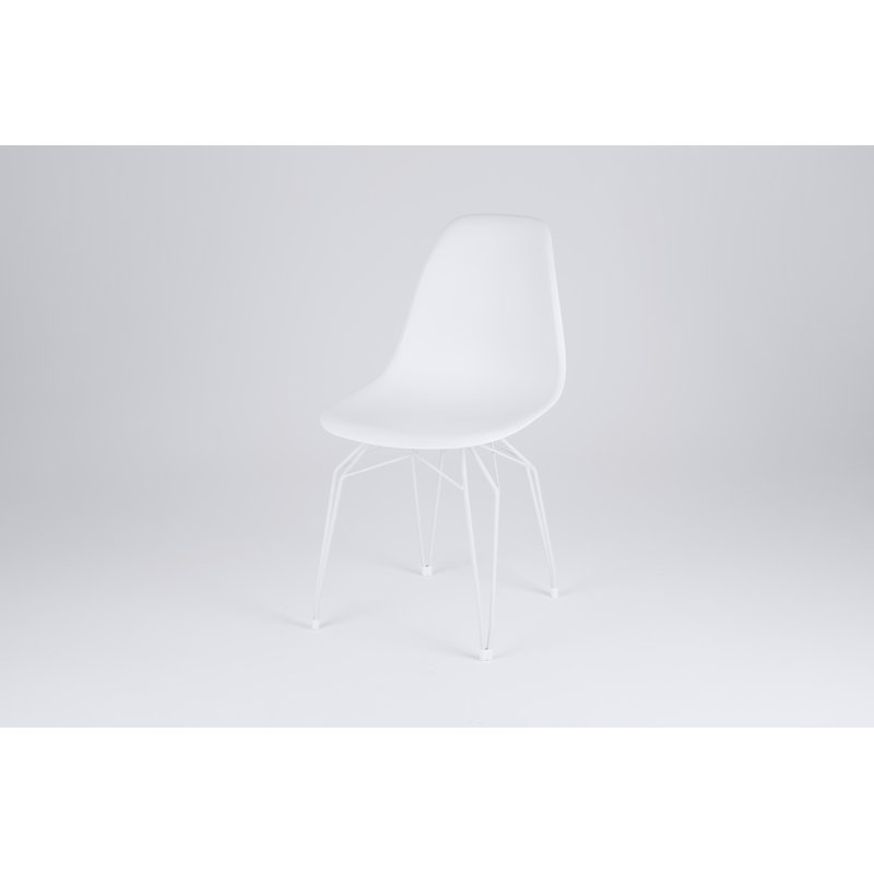 Chaise d’appoint en blanc Icon, Blanc
