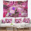 Tapisserie pivoine en polyester abstrait en polyester avec accessoires suspendus inclus-28490060