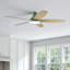 Ventilateur de plafond encastré avec lumière DEL et télécommande-990602710-982806776
