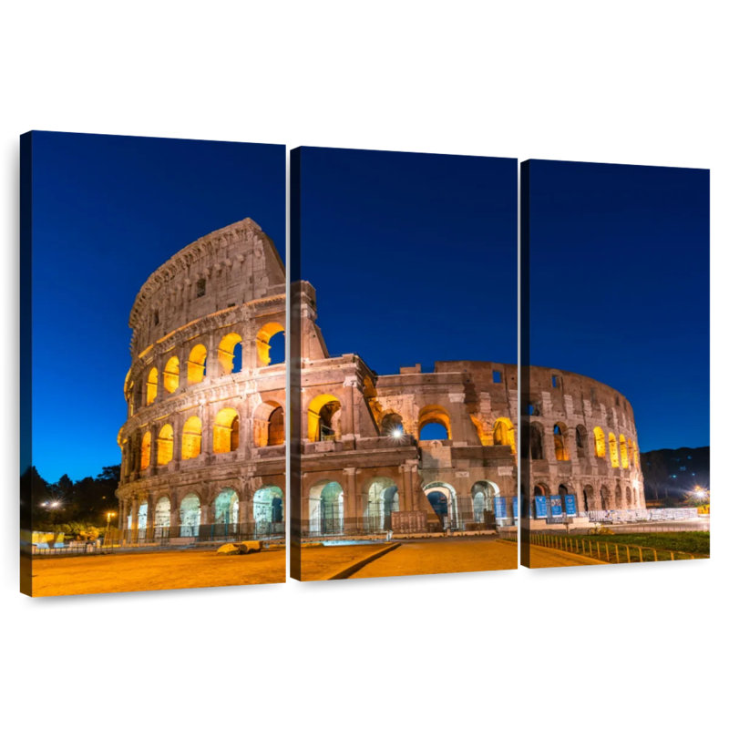 Colosseum At Night