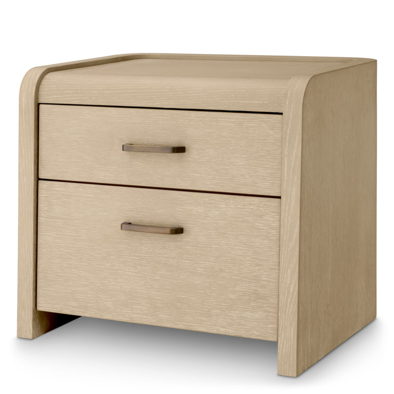 Nightstand Joane, Washed Oak