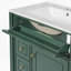 Meuble-lavabo avec lavabo en céramique 30 po-997747187