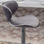Annetra Velvet Upholstered Adjustable Swivel Barstool-1009461693