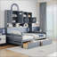 Lit de jour simple en bois avec 2 tiroirs-1595726873-1595726875