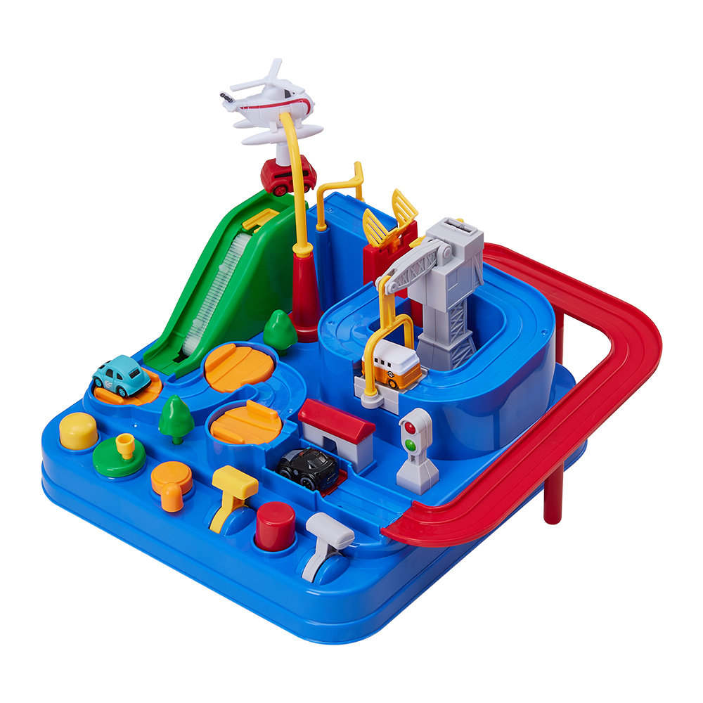 Living and Home Large Vehicle Race Track Toy Set | Wayfair.co.uk