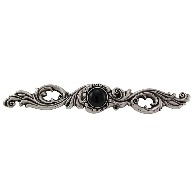 Liscio Novelty Knob, Antique Silver