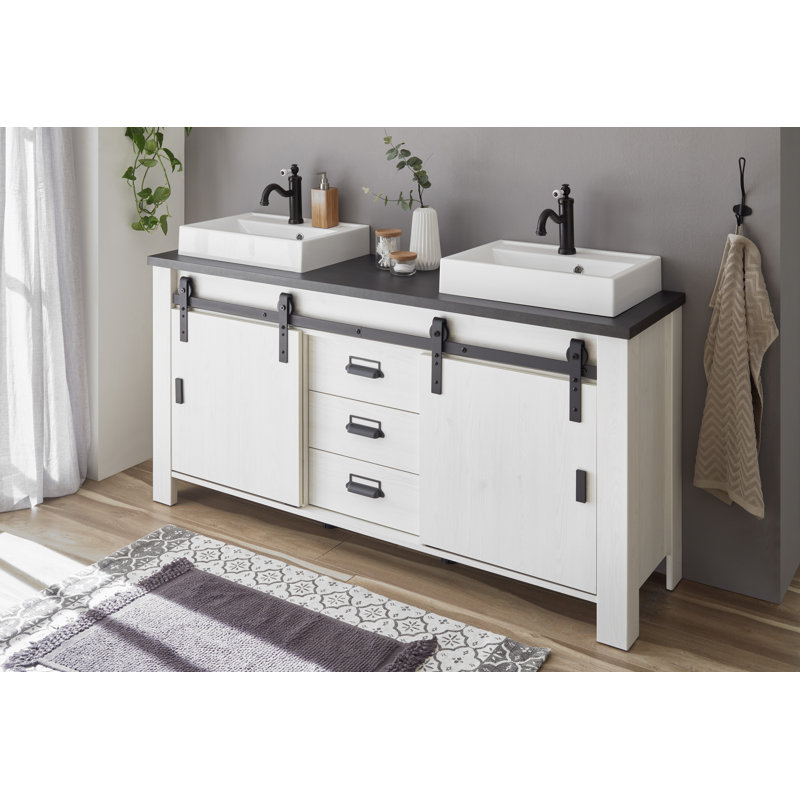 Jackeline Bathroom Suite, White