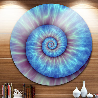 " Fibonacci Pattern Blue "