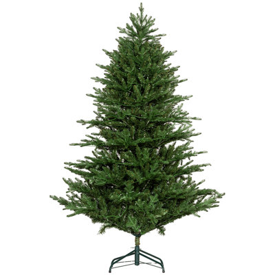 210cm H Lighted Artificial Pine Christmas Tree