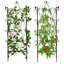 Ganae 114Cm H x 45.5Cm W Metal Gothic Trellis