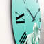 Paysage Auquamarine - Horloge murale traditionnelle-60328411