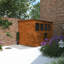Tiger 6 Ft. W x 8 Ft. D Tongue and Groove Pent Wooden Shed