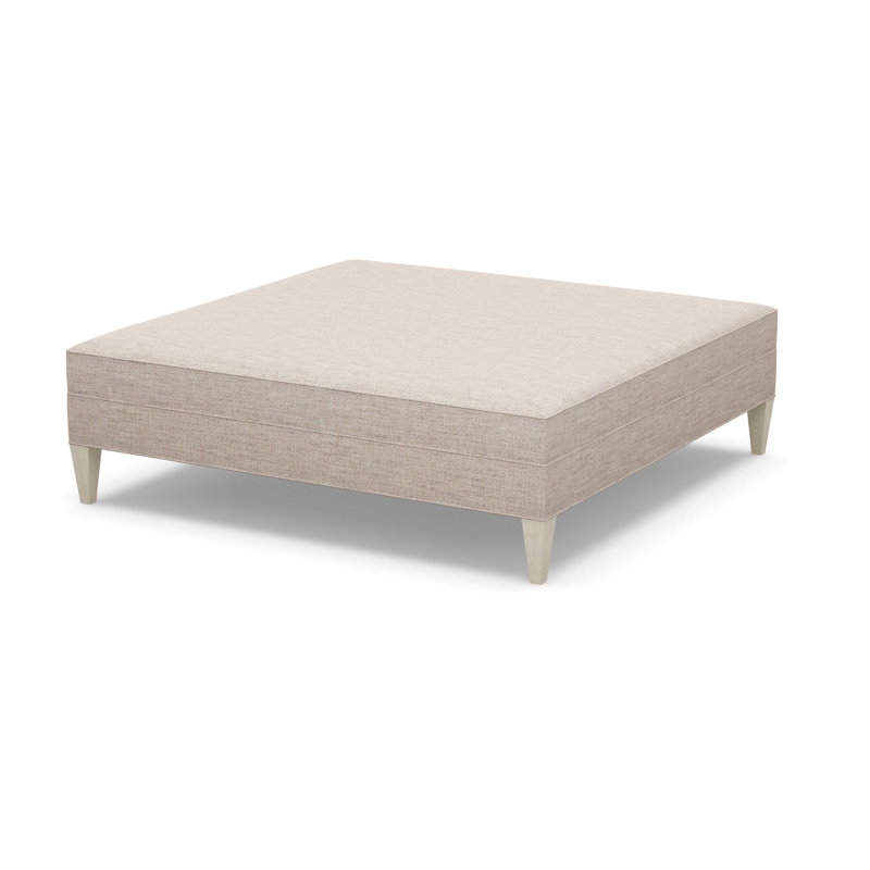 Square Ottoman, 3906-74, Sandstone