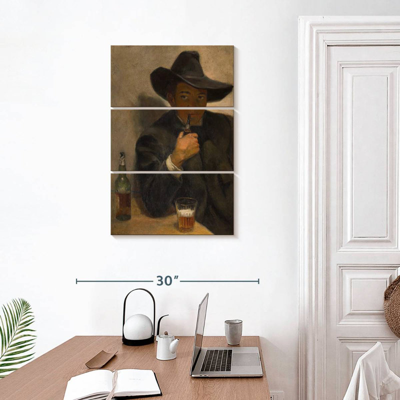 Leisha Self-Portrait With Broad-Brimmed Hat