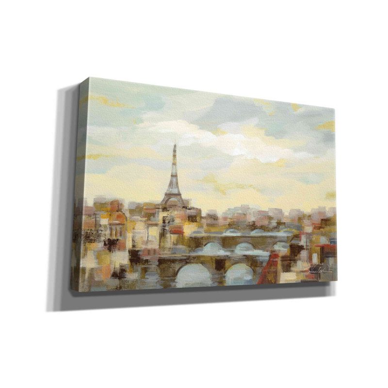 «Epic Graffiti 'Paris Af après-midi» par Silvia Vassilev, reproduction d'art sur toile par Silvia Vassileva