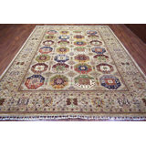 Transitional One-of-a-Kind Rectangle 8'11" X 11'9" Hand Knotted Area Rug