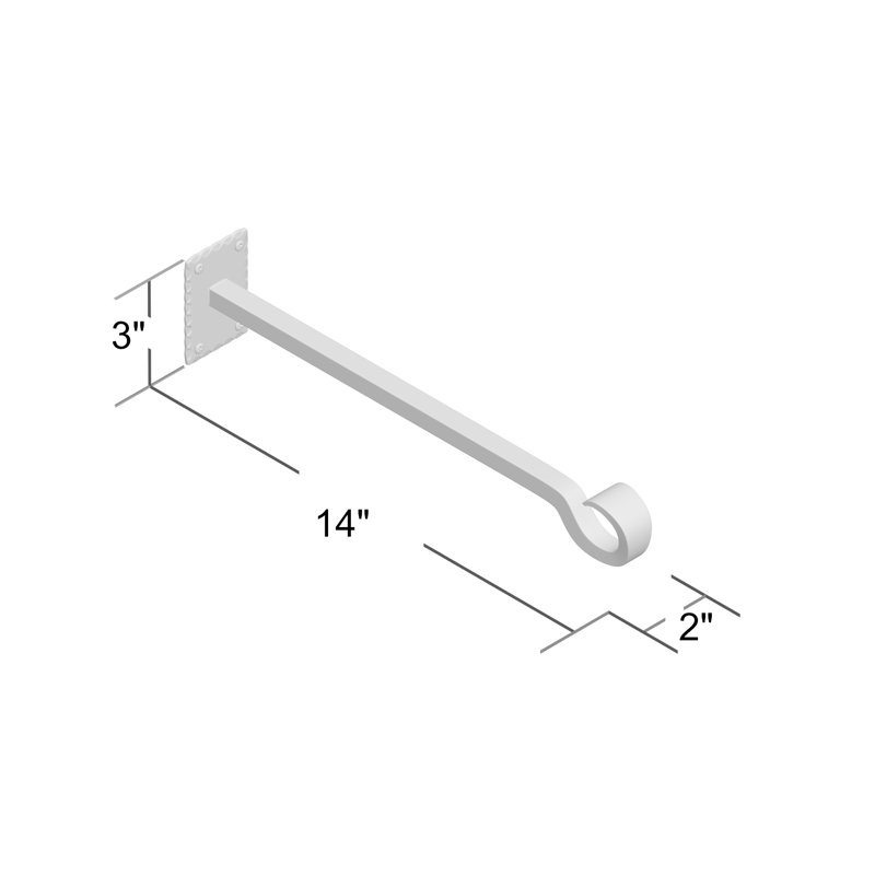 Salman Metal Wall Wall Hook