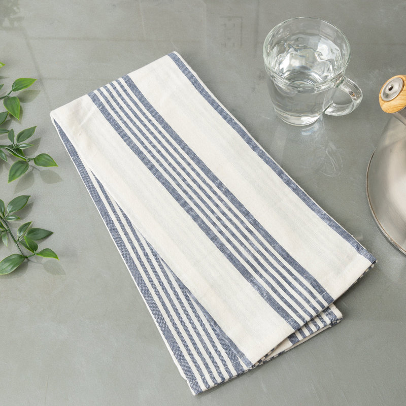 Torchon Urban Stripes, Bleu