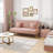 Maddison 56.5'' Upholstered Sofa with Two Pillows-671755038