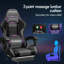  Office Chair Massage Padded Recliner Footrest Swivel Computer Gaming-1425148739-1425148738