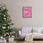 Art mural sur toile «Merry and Bright Pink Pine» par Louise Allen Designs-1415779757-1415779758