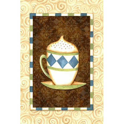 Mocha Latte IV 1 Piece Wrapped Canvas Painting