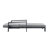 Hoyt 35'' Outdoor Metal Chaise Lounge-744146243